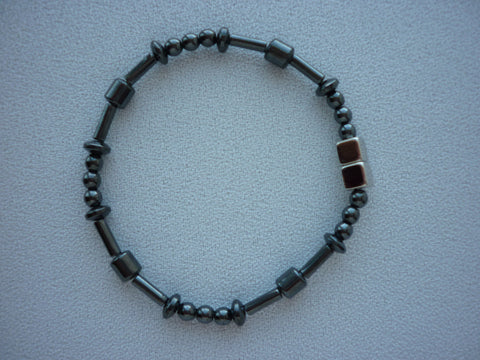 Black Single Strand Bracelet #1017