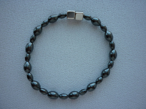 Black Single Strand Bracelet #1001