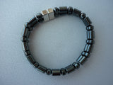 Black Double Strand Bracelet #1305