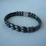 Black Double Strand Bracelet #1301