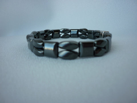 Black Double Strand Bracelet #1303